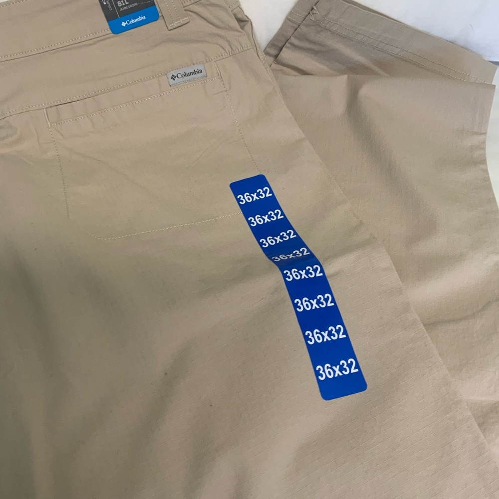 Columbia Men's pants active fit straight leg 36wx32w new - Picture 5 of 7